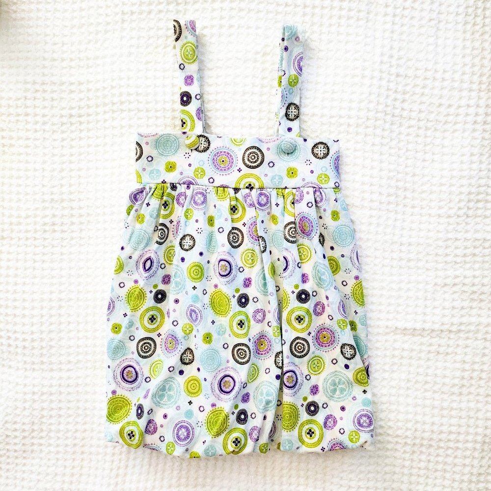 SnoPea Jumper with shirt, Size 24M, white/purple terrific condition